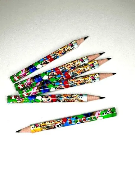 Mini Lápis Super Mário Personalizado - foto 3