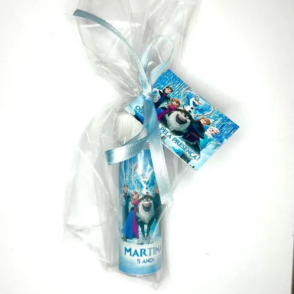 Bolinha de Sabão Frozen Personalizada - foto 2