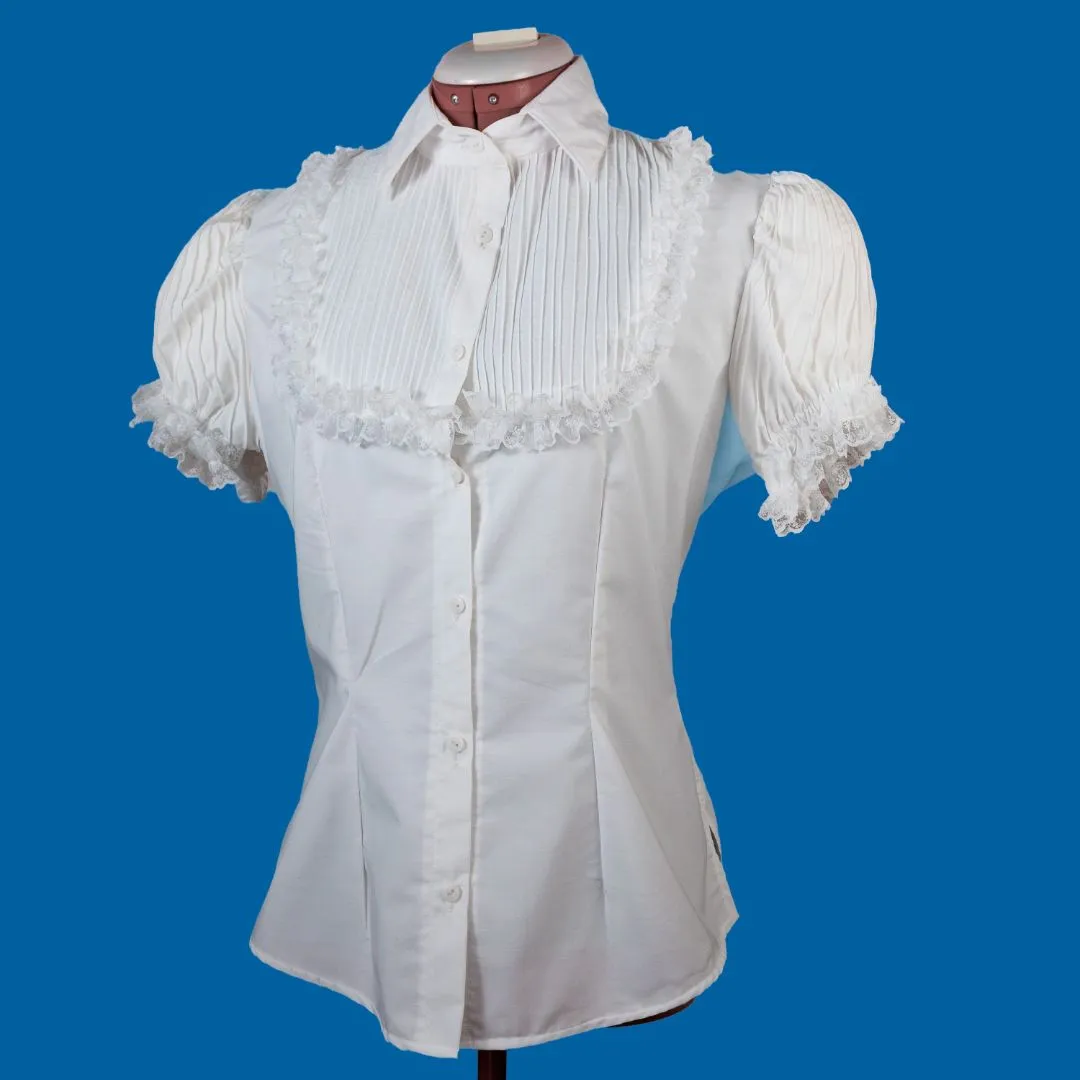 Blusa Estilo Vitoriana - Moda gotica e steampunk