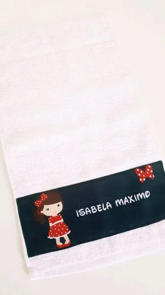 Toalha de mão personalizada Minnie - foto 3
