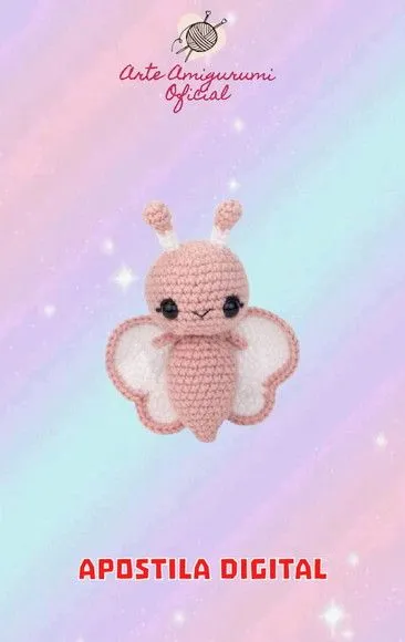 Receita Borboleta - Amigurumi