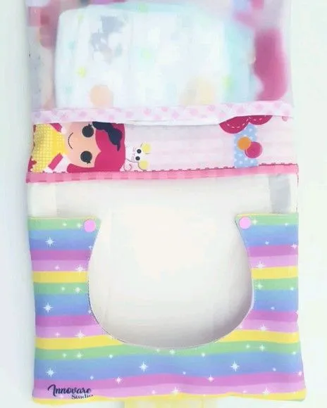 Kit higiene do bebê- Porta fraldas e lenço umedecido - foto 2
