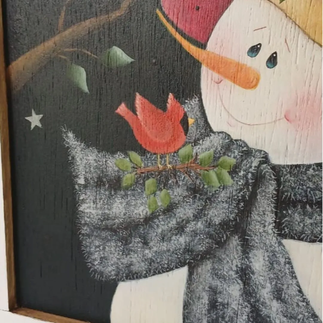 Quadro Decorativo Frio na Neve - Natal - foto 5