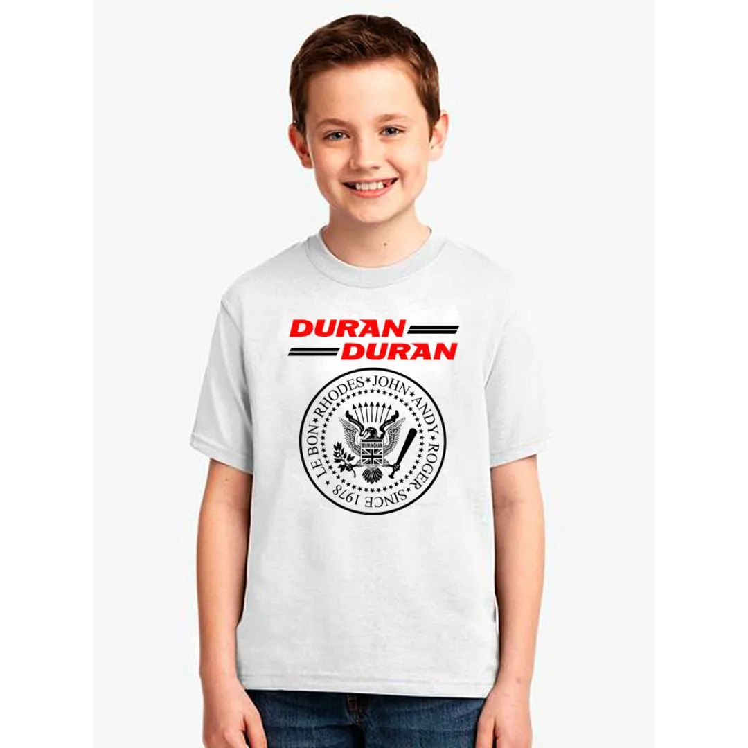 Camiseta infantil Duran Duran , 007 estampa exclusiva, 100% algodão (cópia) - foto 2