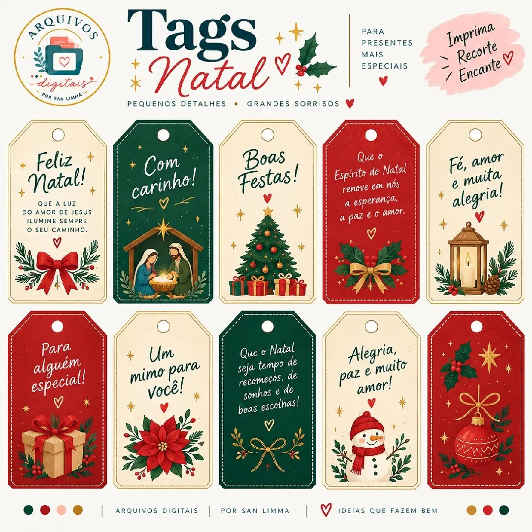 Kit Tags diversas - foto 2