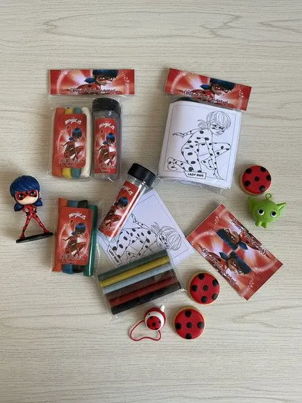 Kit Massinha + Giz + Bolha - Personalizado - feito à mão por Mi Papelaria Criativa