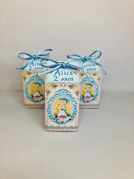 Mini Caixa Milk Alice