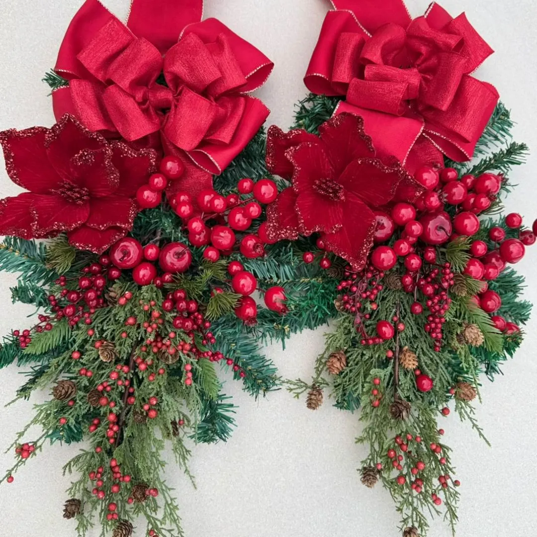 Escapulário de Porta em Festão para Natal - foto 5