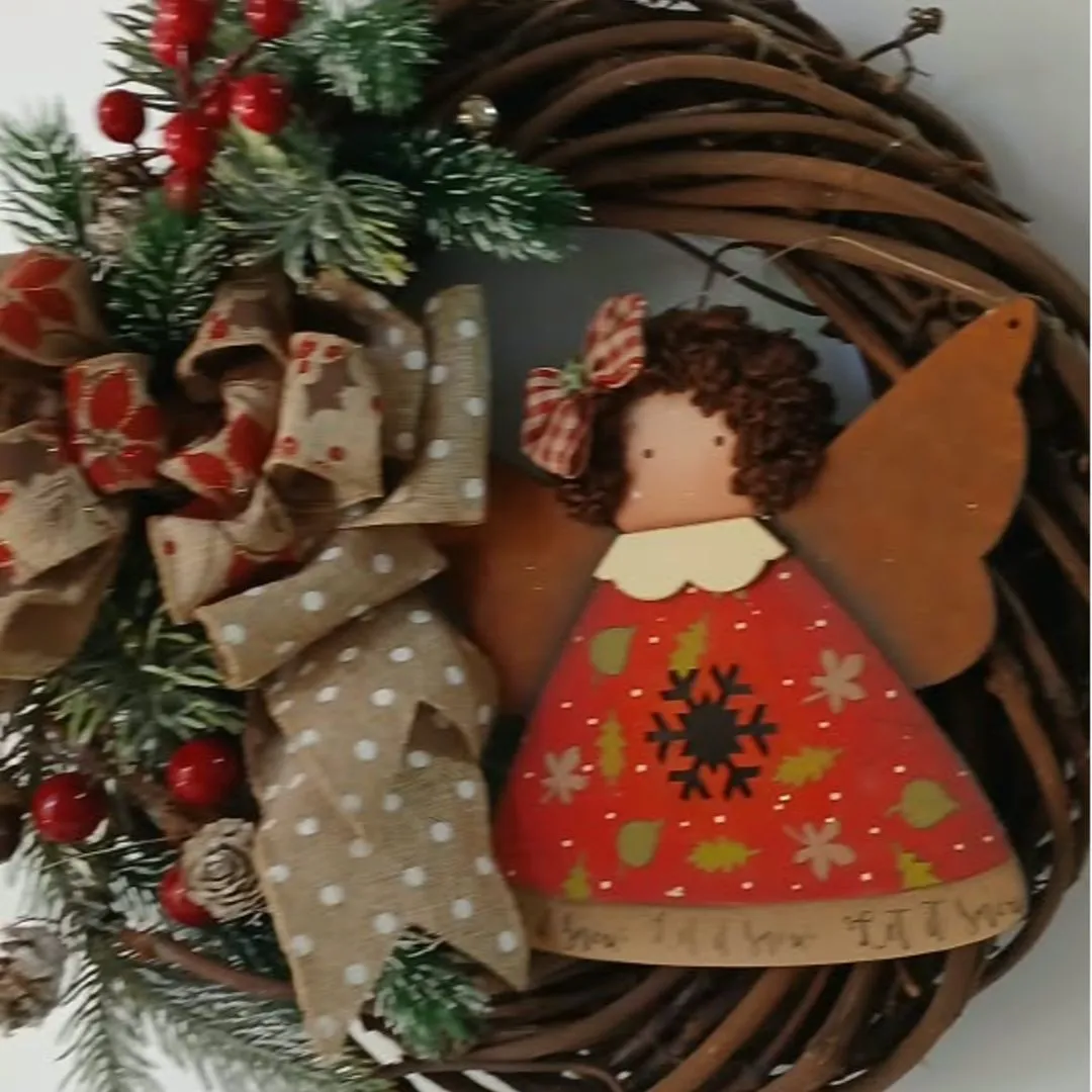Guirlanda de Natal Anjo -  Let it Snow - foto 4