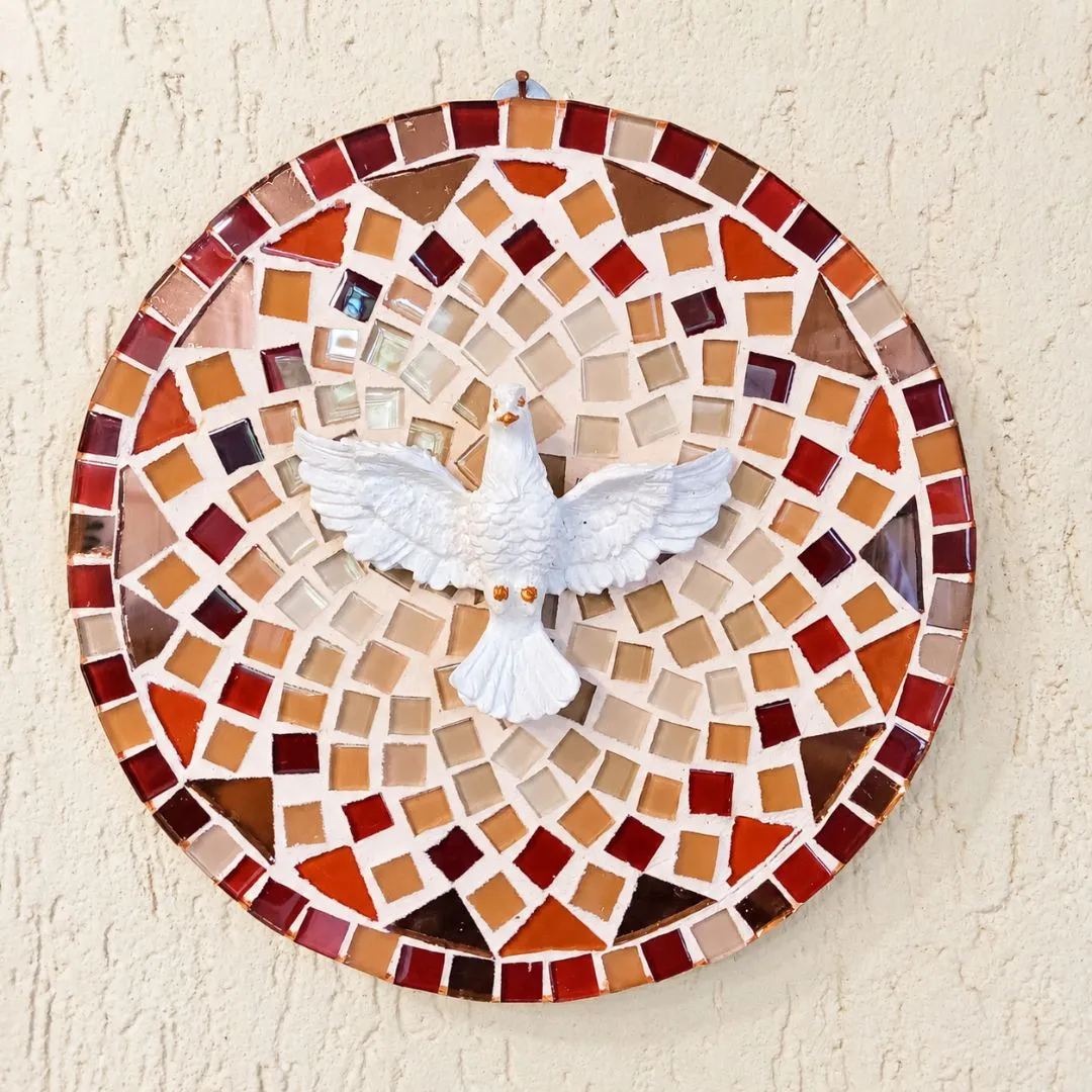 Mandala Divino Espírito Santo em Mosaico - modelo 4 - foto 2