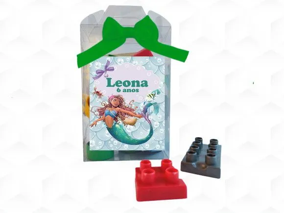 Bloco de Montar Ariel Personalizada - artesanato feito à mão por creativitybynina