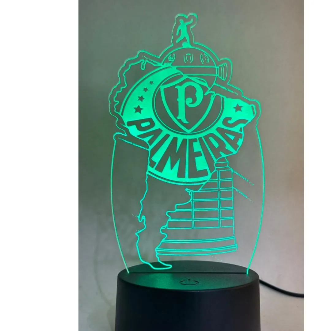 Luminária Palmeiras Personalizada  acrilico 3mm com Nome – Brilho e Exclusividade para Você! - foto 6
