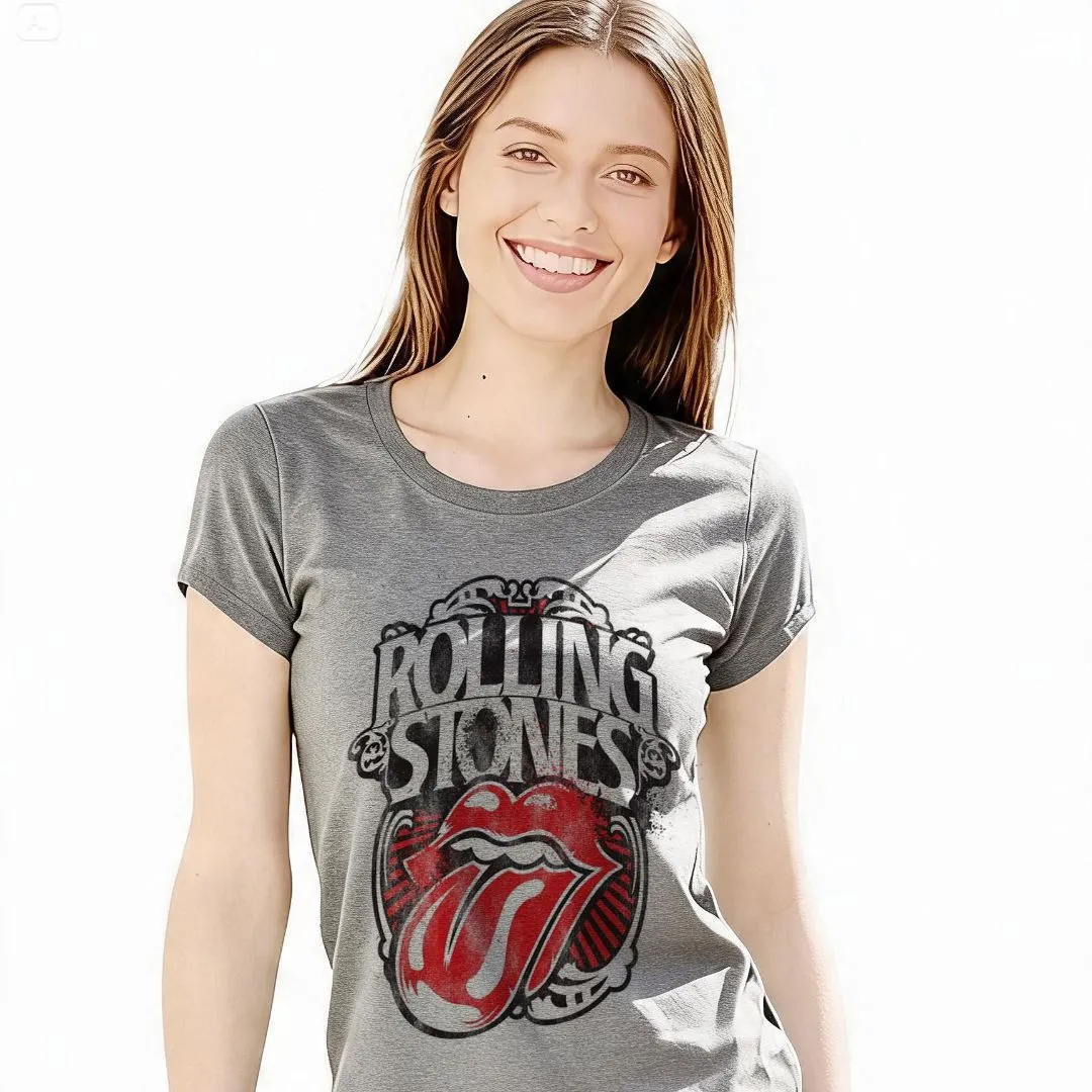 Camiseta The Rolling Stones, tamanhos unisex cores variadas - foto 5