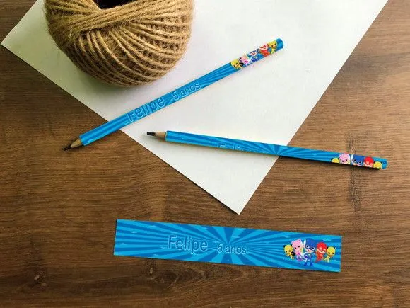 Lápis Aventureiros Lucas Neto Personalizado - artesanato feito à mão por creativitybynina