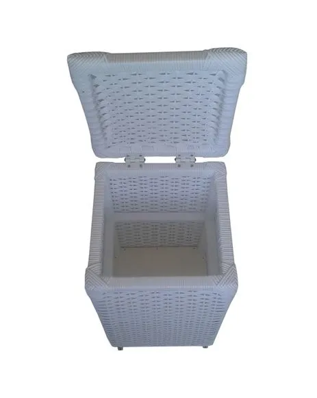 Cesto Roupa Sintético Branco RD 30x30x60 - foto 4
