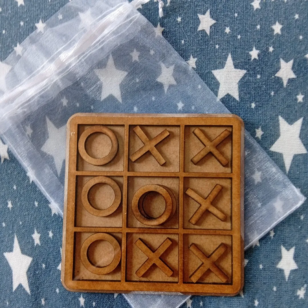 Brincadeira Jogo da Velha pacote com 10 pç. - artesanato de RR Artesanatos
