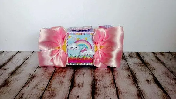 Caixa Bala Chuva De Amor - artesanato de Fina Essência Papelaria Personalizada