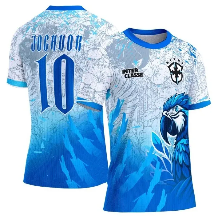 Camisa Interclasse Modelo 269 Pássaro Azul - artesanato de JD PRINT 3D