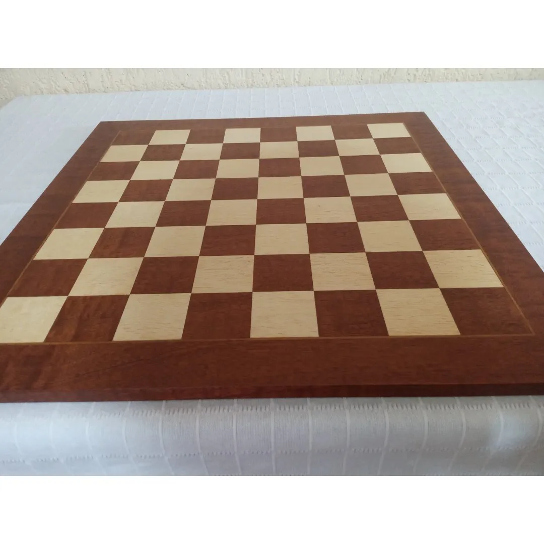 Tabuleiro de Xadrez Tradicional Sapele Pomele Extra Grande - foto 6