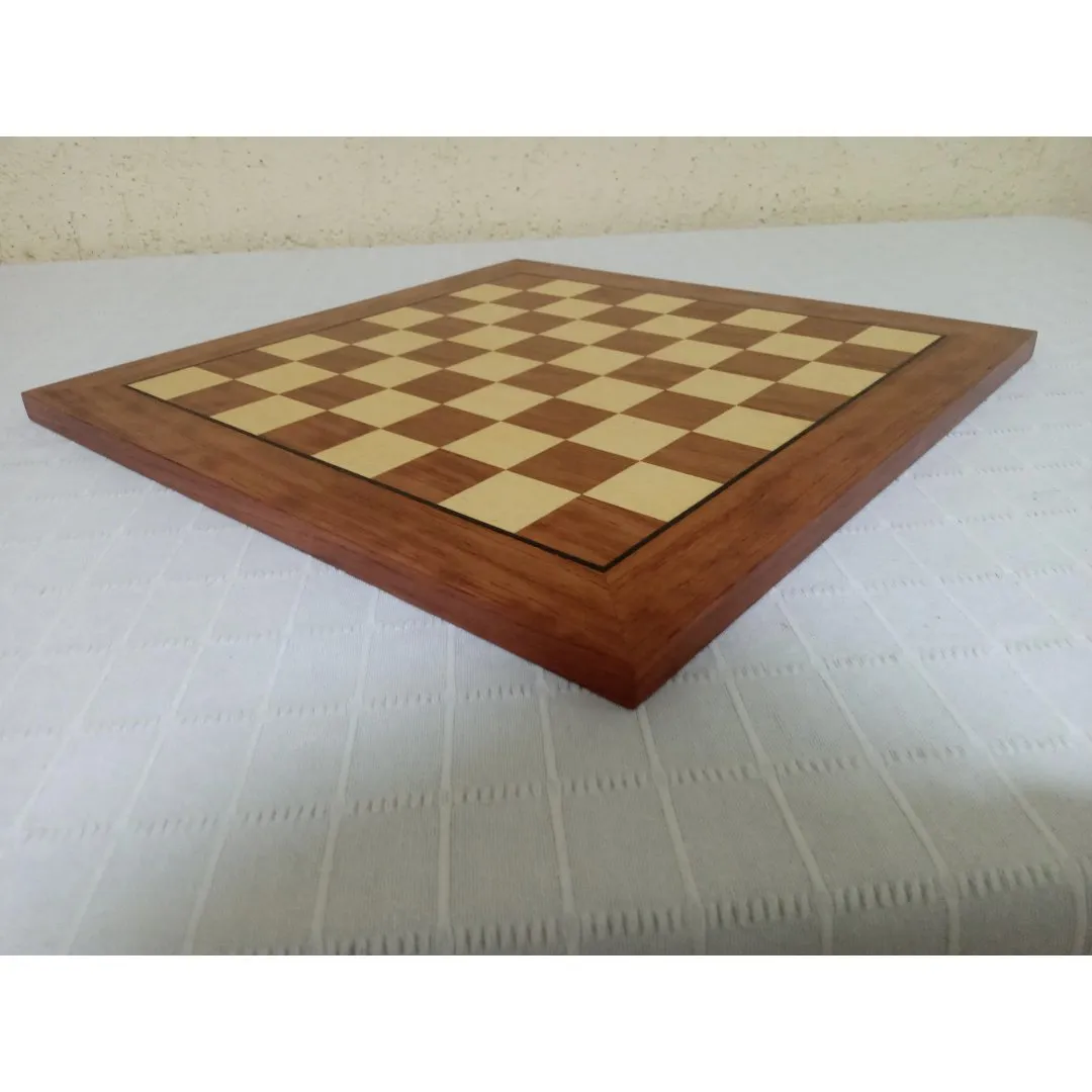 Tabuleiro de Xadrez Tradicional Bubinga Médio - foto 3