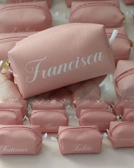 Necessaire Mini Box - Rosa Chá - foto 3