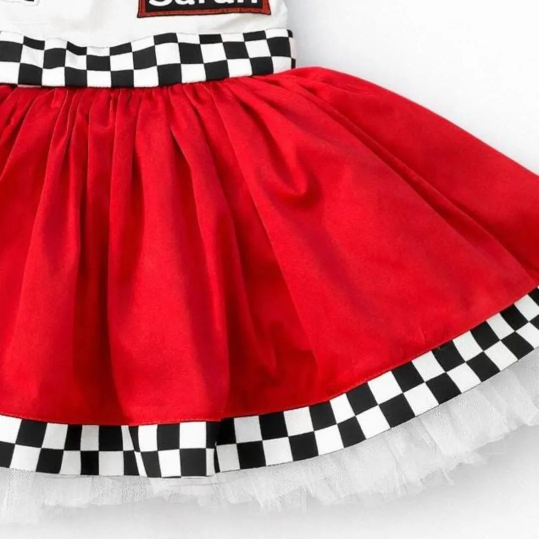 Vestido Infantil Piloto Carros (cópia) - foto 3