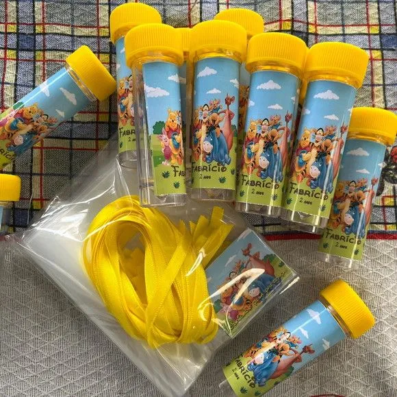 Bolha de Sabão Ursinho Pooh Personalizada - foto 2