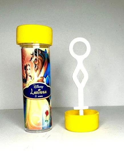 Bolinha de Sabão Bela e a Fera Personalizada - foto 2