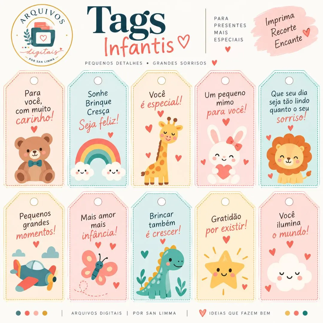 Kit Tags diversas - foto 3