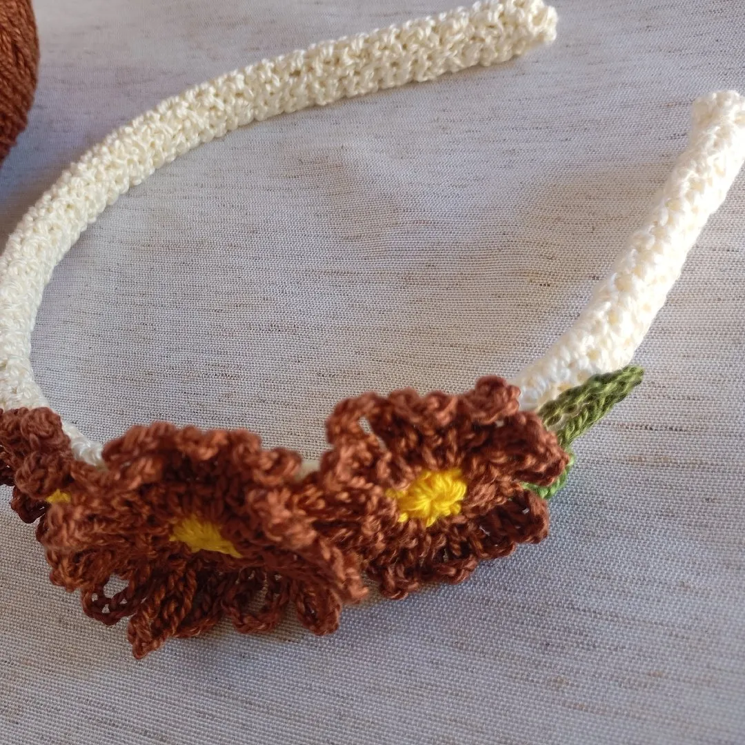 arco de cabelo flor - foto 4