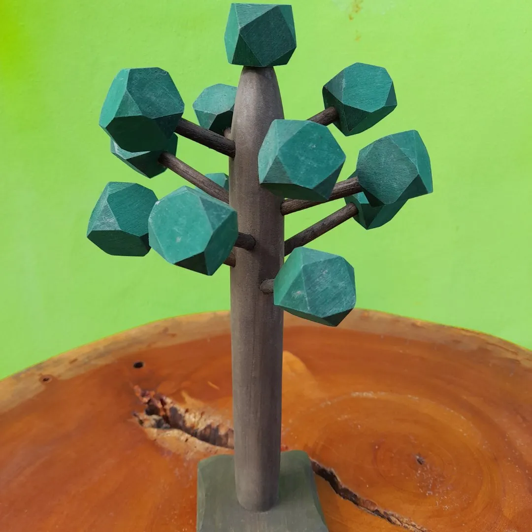 Araucaria de madeira - feito à mão por ArtePol