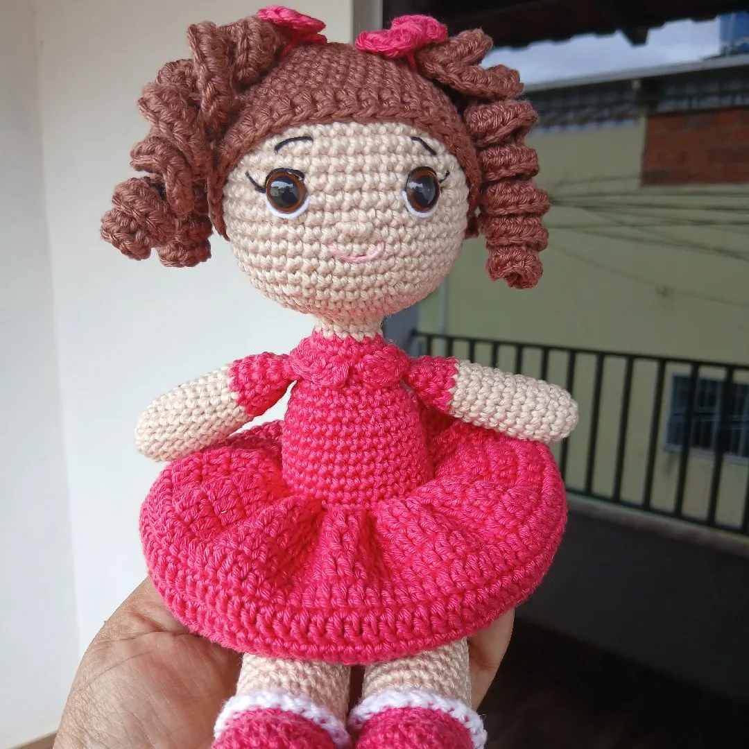 Boneca em amigurumi - foto 2