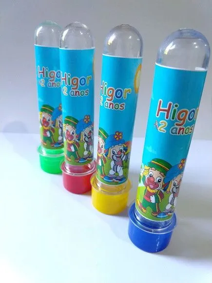 Tubete Personalizado - feito à mão por Mi Papelaria Criativa