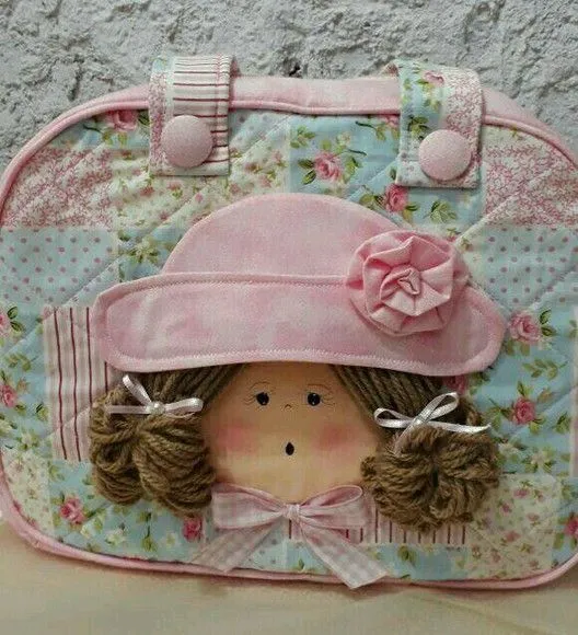 Bolsa infantil - artesanato feito à mão por Ateliê cantinho do bebê