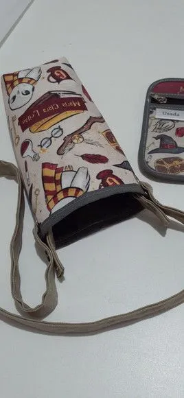 KIT Harry Potter- porta garrafa e porta máscaras - foto 4