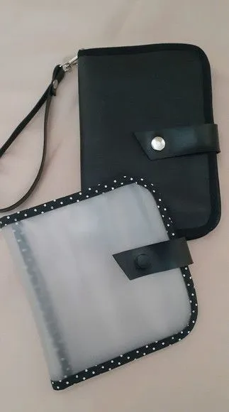 Necessaire íntima + case porta máscaras - artesanato feito à mão por Innovare Studio