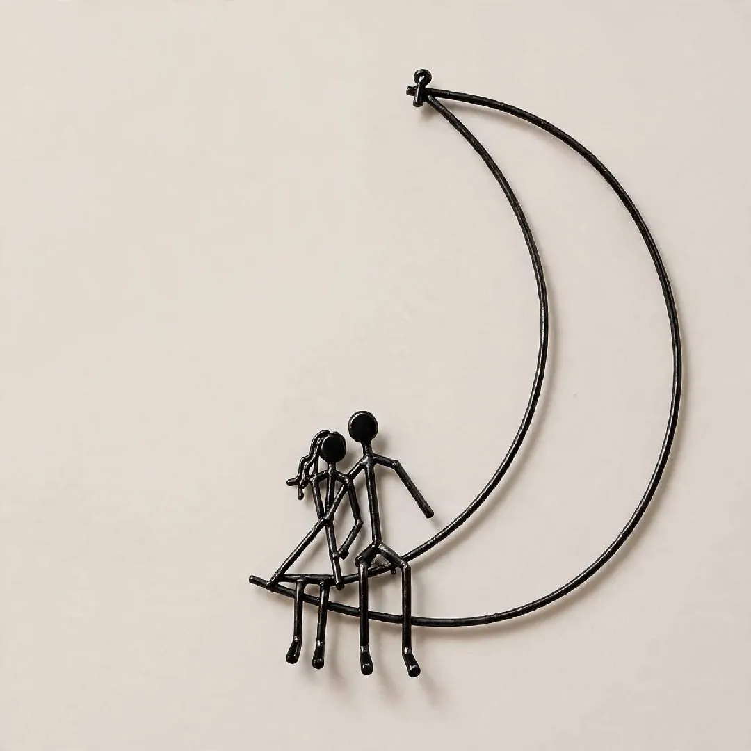 Romance a luz do luar - artesanato feito à mão por AmorimArteferro