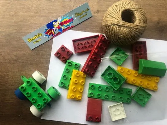 Kit Blocos de Montar Mulher Maravilha Personalizado - artesanato feito à mão por Mi Papelaria Criativa