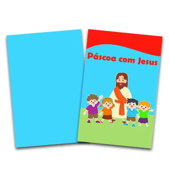 revista colorir páscoa 14x10