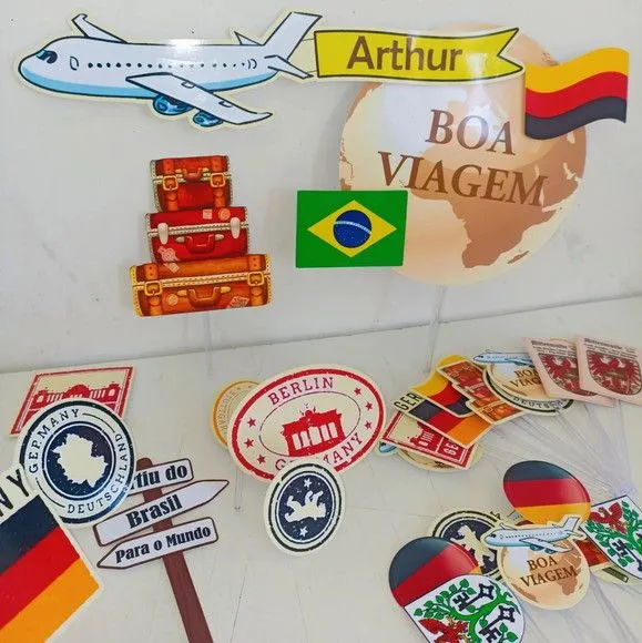 Kit Festa Alemanha Volta ao Mundo - foto 4