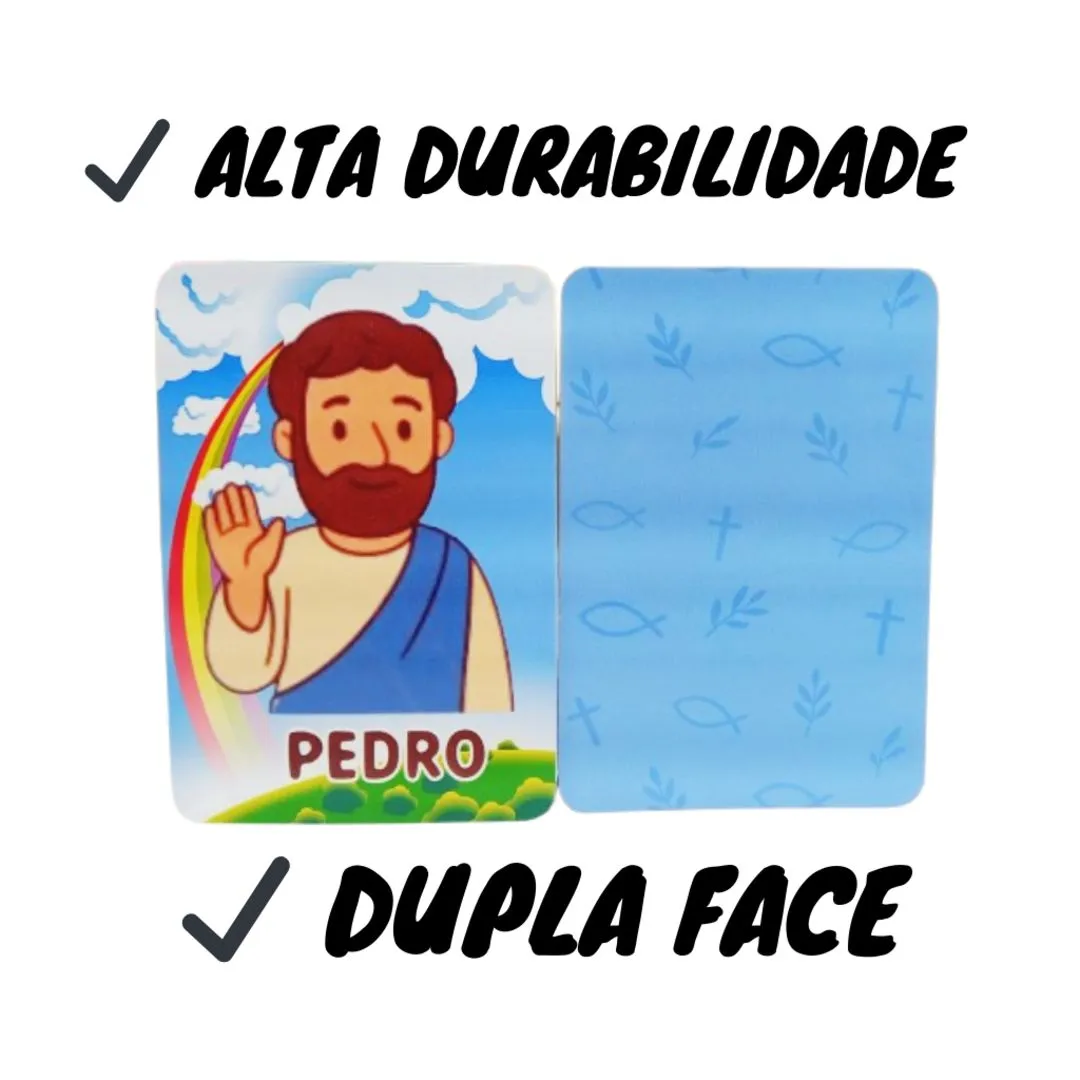 Presente Cristão Infantil Jogo de Memória Jesus e Discípulos JD Arte - foto 3