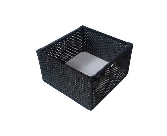 Kit C/ 3 Gavetas 30x30x25 e 1 Gaveta 95x30x25 Preto