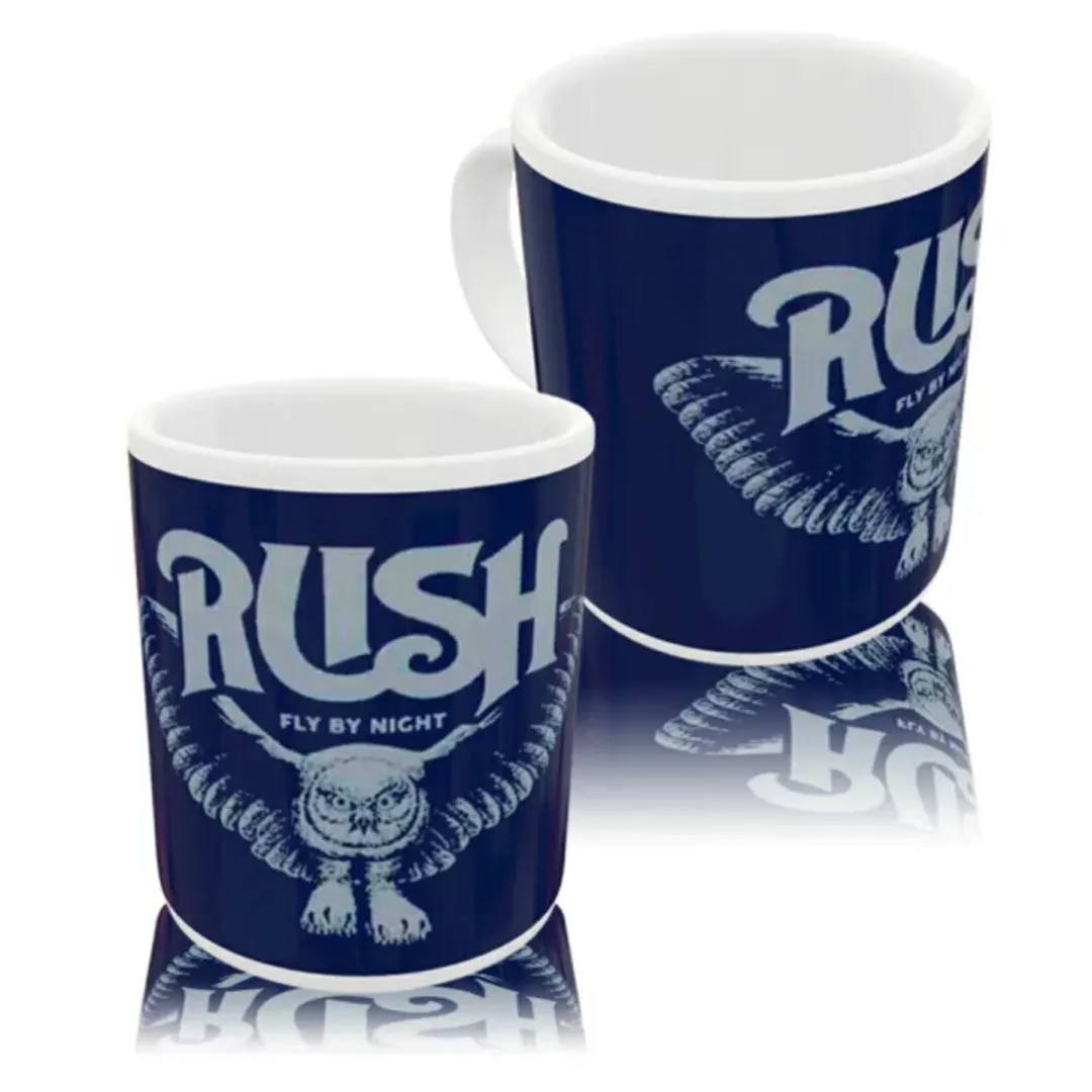 Kit camiseta+caneca Rush, estampa Fly By Night tamanhos unisex - foto 3