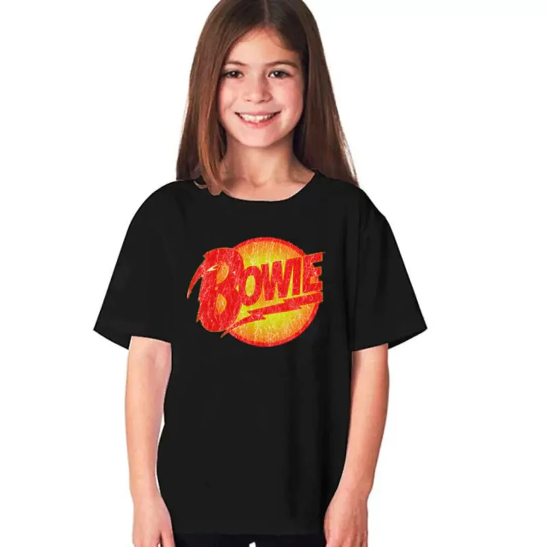 Camiseta David Bowie, estampa logo, 100% algodão (cópia) - foto 2