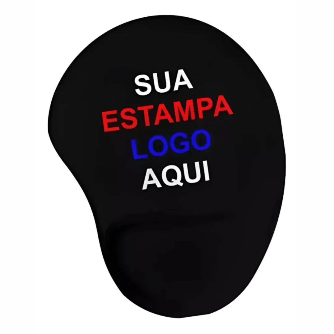 Mouse Pad Ergonômico Logo Estampa Personalizado