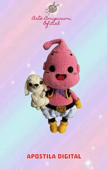 Receita Majim Boo Amigurumi - artesanato feito à mão por Arte Amigurumi Oficial