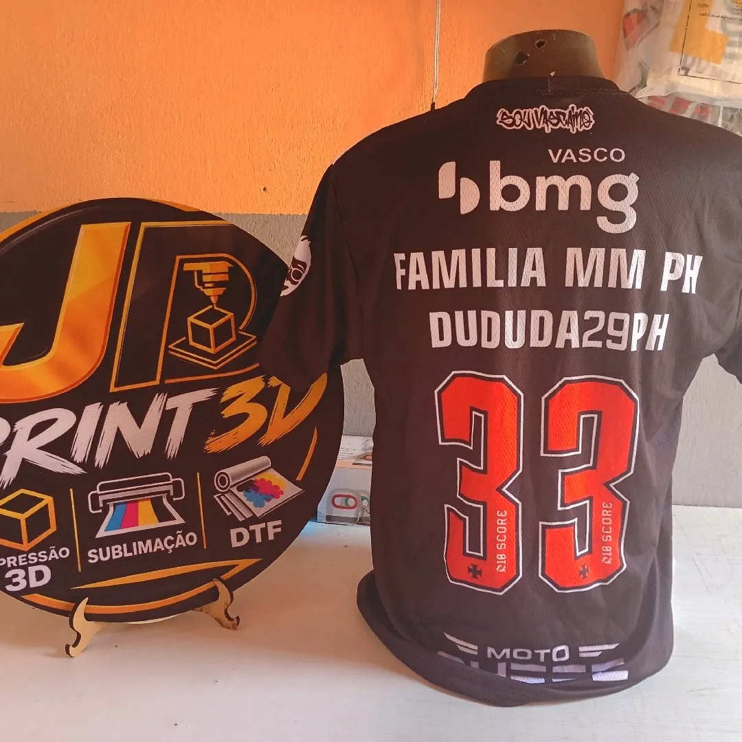 camisa do Vasco personalizada com seu nome e número - foto 3