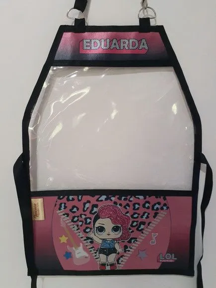 Avental escolar lol - artesanato feito à mão por Innovare Studio