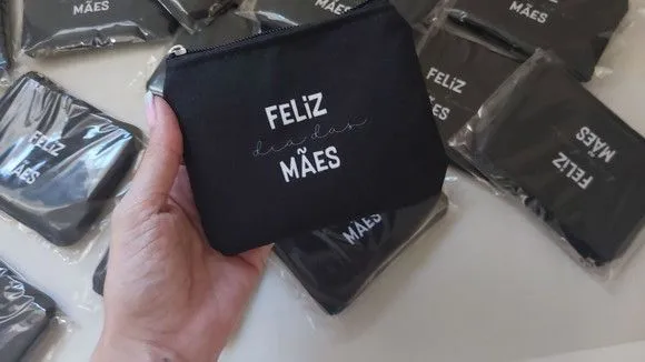 Porta Moedas Personalizado - Dia das Mães - artesanato feito à mão por Innovare Studio