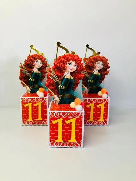 Caixa Mini Cenário Mérida Princesa Valente - foto 2